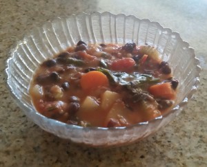 Black Bean and Veggie Soup